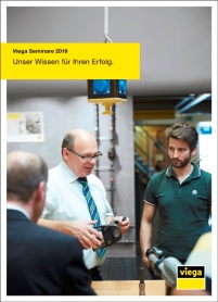 Die Viega-Seminare helfen Fachplanern und Fachhandwerkern.......