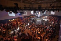 Die Roadshow „Viega 360° erleben“ begeistert mit ihrer einmaligen Präsentationstechnik bereits zum Auftakt in der Hamburg Messe mehr als 1.300 Besucher. <br />Bild: VIEGA