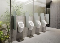 Die verdeckte Urinal-Spülauslösung überzeugt mit vorbildlicher Hygiene und bietet absolute Sicherheit vor Vandalismus. Der Spülvorgang wird über einen im Inneren des Urinalsiphons sitzenden Sensor ausgelöst. Eine Spültechnik für klare, reduzierte Gestaltungskonzepte. 