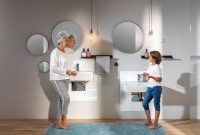 Für altersgerechte Badausstattungen, hier mit höhenverstellbaren WC- und Waschtisch-Elementen, gibt es bei der KfW attraktive Fördermöglichkeiten. <br />Bild: VIEGA