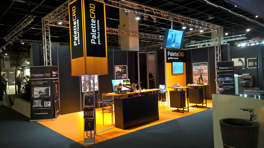 Der Messestand von Palette CAD. Bilder: Palette CAD