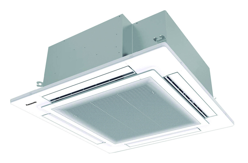 Die neuen 90x90 Deckenkassetten von Panasonic arbeiten...