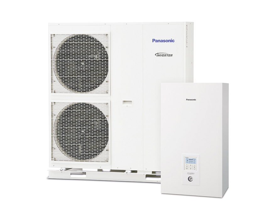 Die Panasonic Aquarea T-CAP SQ. SQ steht übrigens für...