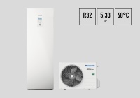 Die Luft/Wasser-Wärmepumpen der AQUAREA J-Serie von Panasonic verwenden das umweltverträgliche Kältemittel R32 und sorgen für noch mehr Effizienz und Komfort im Heiz- und Kühlbetrieb.<br />Bild: Panasonic
