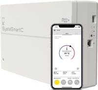 Der SystaSmartC wird direkt über die App „Paradigma Heizung“ bedient. Die AES 256 Verschlüsselung gewährleistet dabei eine sichere Datenübertragung und Verbindung zum Server. <br />Bild: Paradigma