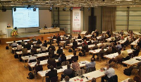 Auf dem 5. Industrieforum Holzenergie informierten sich 250 Teilnehmer über die aktuellen Trends, Innovationen, Forschungsergebnisse und neuen Dienstleistungen der Pelletsbranche. Alle Fotos: Solar Promotion GmbH