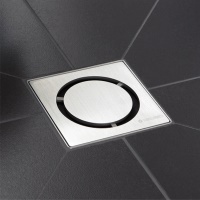 <b>Elegant:</b> Als Abdeckung kann alternativ der Designrost Saturn eingesetzt werden.
