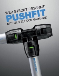 Die Geberit PushFit Promotion - vom 15. April bis 10. Dezember 2010.