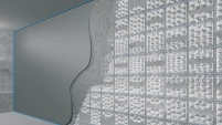 Im Anschluss an die Installation wird die Wand mit.......