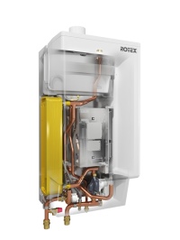 Intelligenter Betrieb: Die ROTEX HPU hybrid wählt selbständig den kostengünstigsten Modus abhängig vom Strom- und Gaspreis aus und arbeitet in jeder Betriebsweise mit höchster Effizienz.<br />Bilder: Rotex<br /><br /><br />