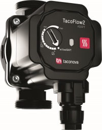 Die im Heizungsmodul integrierte Umwälzpumpe TacoFlow2.......