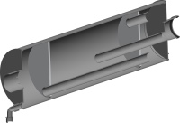 Reflexionsschalldämpfer RXS für tiefe Frequenzen von ATEC: Durch den identischen Werkstoff Polypropylen und die einheitliche Verbindungstechnik entsteht ein System aus einem Guss.<br />Bild: Atec
