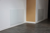 Standard-Unterputzschrank mit Rahmen und Tür (kunststoffbeschichtet.......