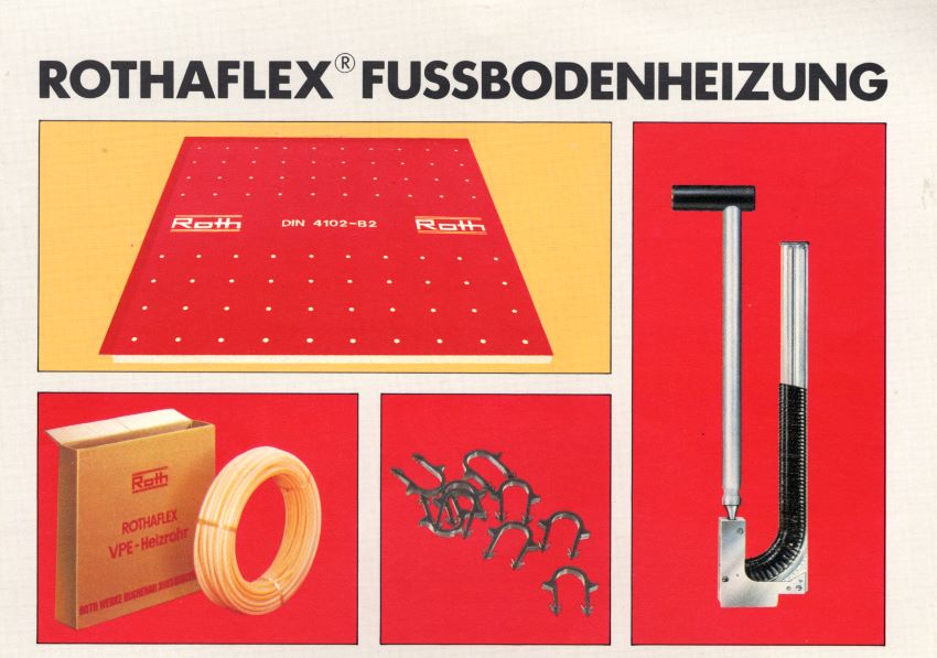 Vor 40 Jahren führte Roth das Original-Tacker-System...