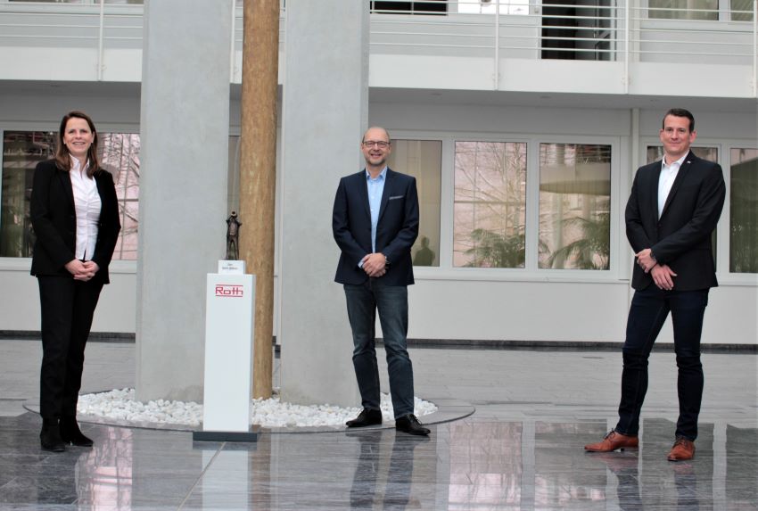 Treffen im Buchenauer Manfred Roth Atrium anlässlich...