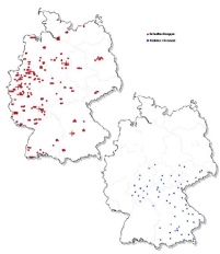 Schulte und R+F Niederlassungen