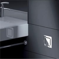 <b>Praktisch und schick:</b> Der neue Unterputz Rohrbelüfter DallVent WE passt mit seinen eleganten Abdeckungen in jedes Bad. Bilder: Dallmer