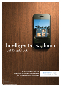 Die neue Broschüre "Intelligenter Wohnen auf Knopfdruck"........