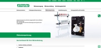 Mit der Aufgliederung in die Bereiche Wärmeerzeugung, Wärmeverteilung und Verbindungstechnik profitieren Nutzer von einer praxistauglichen Navigation.<br />Bilder: Simplex