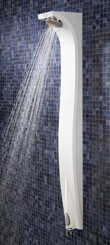 Die Duschpaneel-Linie SMARTWAVE von Franke setzt mit...