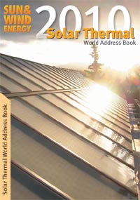 Das "Solar Thermal World Address Book 2010" gibt erstmals.......
