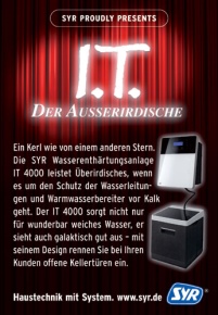 Der SYR Ionentauscher IT 4000 ist einer der Hauptdarsteller.......