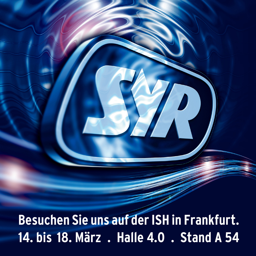 In Halle 4.0, Stand A54 präsentiert sich die SYR Hans...