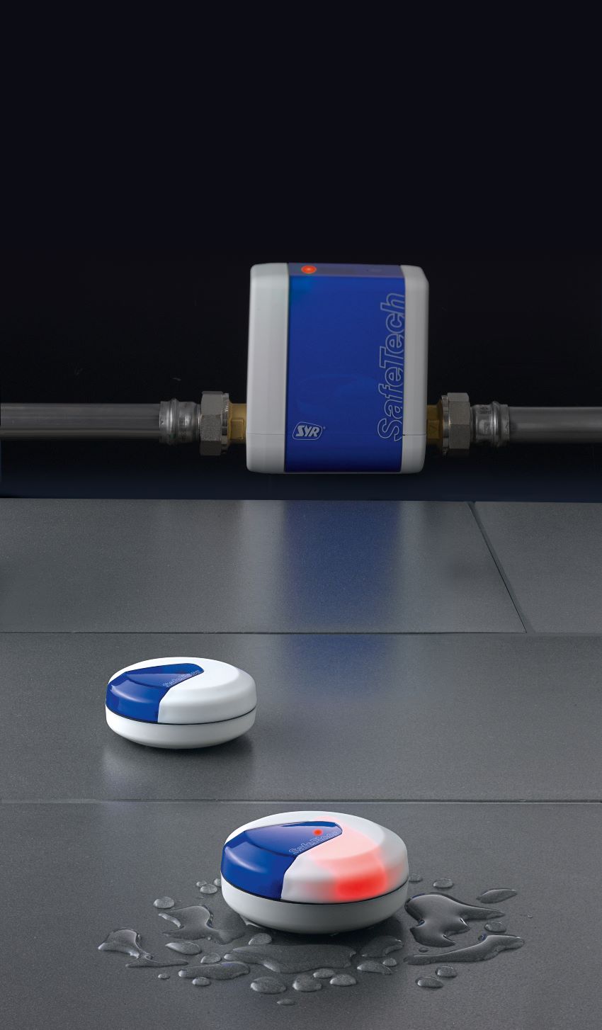 Der SafeFloor Connect ist dort zu finden, wo ein Wasseraustritt...