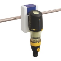 Durch den SYR Universalflansch kann ganz einfach der DRUFI montiert werden. Denn der DRUFI ist hierbei die ideale Ergänzung. <br />Der bewährte Trinkwasserfilter wird vorn auf den SafeTech+ geflanscht - fertig ist eine kompakte Leckageschutz-Filtereinheit.<br />