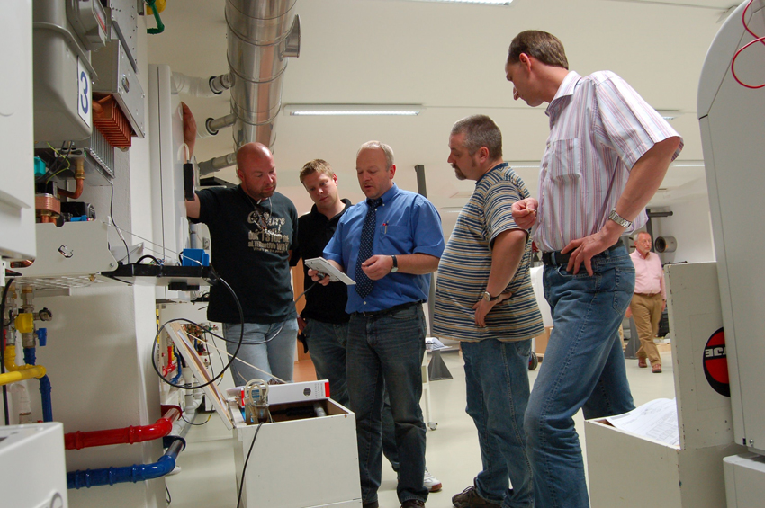 Best Practice inklusive: Beim Seminar zur Gasartenumstellung...