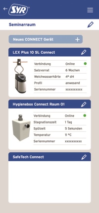 Neue Geräte und Armaturen können sofort integriert, Projekte neu angelegt und bestehende erweitert werden.