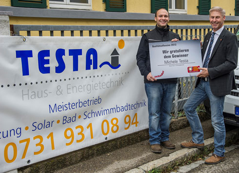 Mit dem Statement „Ich stehe auf Qualität, weil ich...
