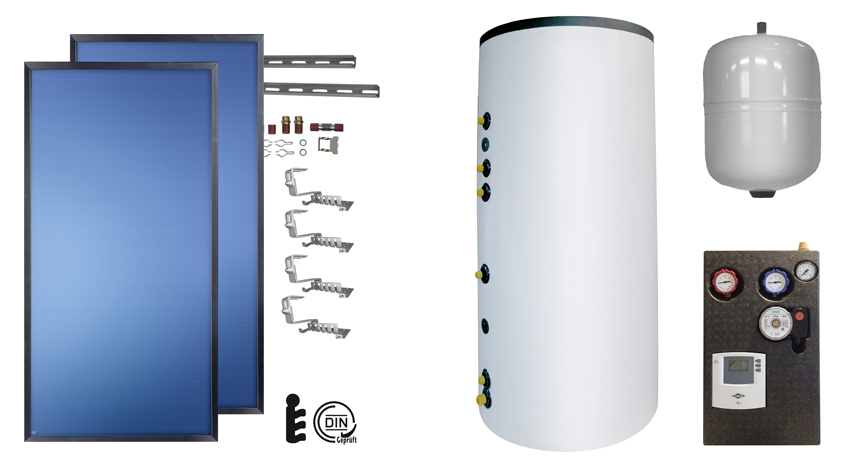 CLAGE Solarpaket SP 2/300 
