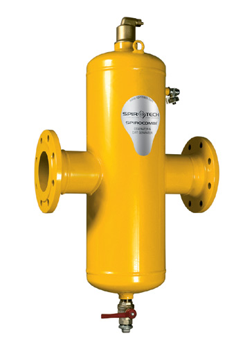 Der Luft- und Schlammabscheider SpiroCombi Magnet ist...
