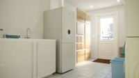 Dank ihres einzigartigen Designs fügt sich die Condens 5300i WM elegant in jeden Raum ein.<br />Bilder: Bosch