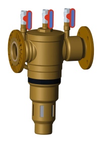 Kommt in Großanlagen zum Einsatz und sorgt dort für die sichere Trennung von Trinkwasser und Flüssigkeiten bis Kategorie 5: der Systemtrenner DN 65<br />Bild: SYR Hans Sasserath GmbH & Co. KG