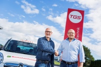 Geschäftsführer Peter Schelling (rechts) mit Ioannis Konstantinou, der künftig das Know-how für Örtli- und Hydrotherm-Anlagen in TGS einbringt.<br />Bild: TGS / Darko Todorovic<br /><br />