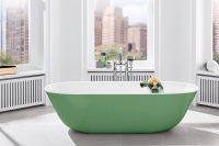 Theano-Wanne in Grün.<br />Bild: Villeroy & Boch