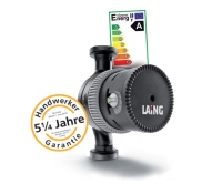 Der Einbau einer Laing Ecocirc vario kann sich selbst ohne Förderung bereits nach rund zwei Jahren amortisieren. Die kostenlosen Werbemittel der Promotionbox stellen diese Möglichkeiten klar dar. Bilder: ITT Lowara