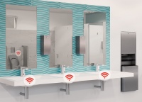 Elektronische Armaturen - einzeln oder <a href="https://www.franke.com/de/de/ws/expertise/armaturen-technologie/aqua-3000.html"target="_blank">vernetzt</a> - stellen dabei die Balance zwischen Hygiene und Wirtschaftlichkeit her und sorgen für einwandfreie Trinkwasserhygiene.<br />Bilder: Franke Aquarotter - Water Systems