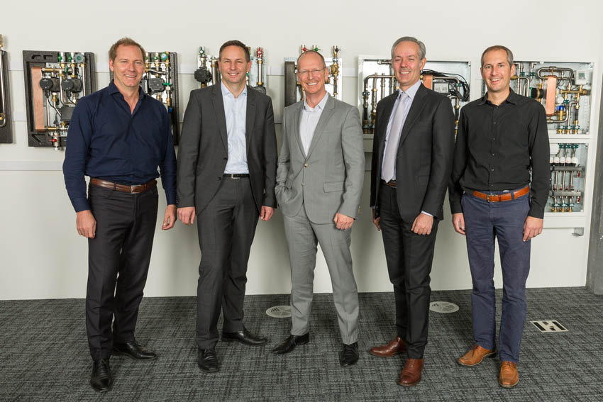 Das Leadership-Team von Taconova freut sich darauf,...