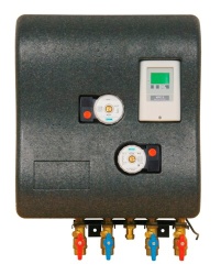 Die elektronisch geregelte Warmwasserstation Megafresh.......