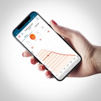 In der übersichtlichen eLink-App können direkt auf dem Touchscreen jeweils neun Proportionaldruck- und Konstantdruckkurven für die TacoFlow2 eLink eingestellt werden.
