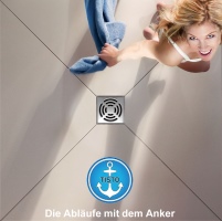 Geflieste bodengleiche Dusche mit Ablaufsystem TistoPlan.......