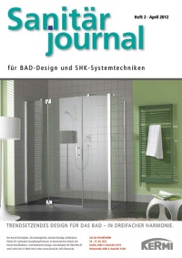 Das SanitärJournal schließt den Themenkreis von Materialien und Systemen über Produkte, Normen und Regelwerke bis hin zu Designtrends und Marktentwicklungen. Bild: Heizungsjournal-Verlag