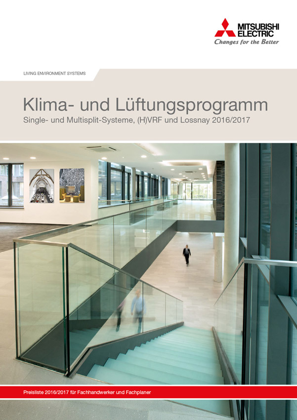 Klima- und LüftungsprogrammBild: Mitsubishi Electri...