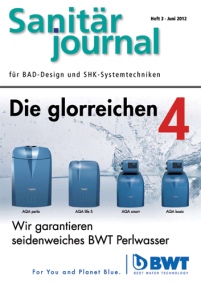 Das SanitärJournal schließt den Themenkreis von Materialien.......