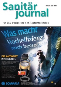 Das Sanitärjournal schließt den Themenkreis von Materialien.......