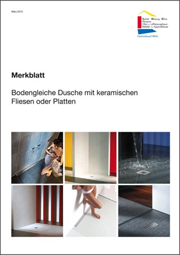 Damit‘s gut abläuft - beim Bau einer bodengleichen...