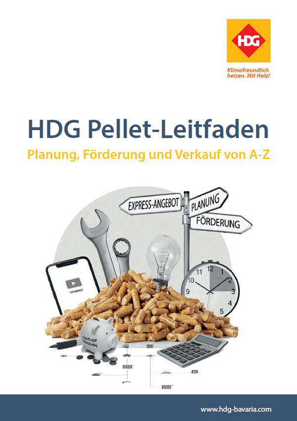 Broschüre HDG Pellet-Leitfaden.Bild: HDG Bavaria